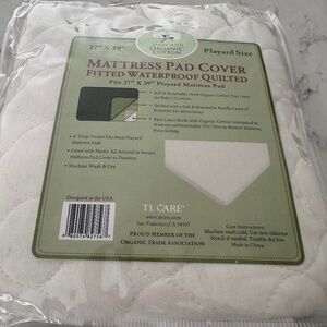Pack and Play Size Waterproof Mattress Pad